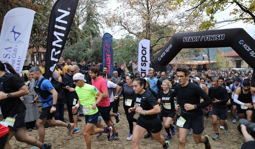 Kaz Dağları'nda 9. Ultra Maraton heyecanı
