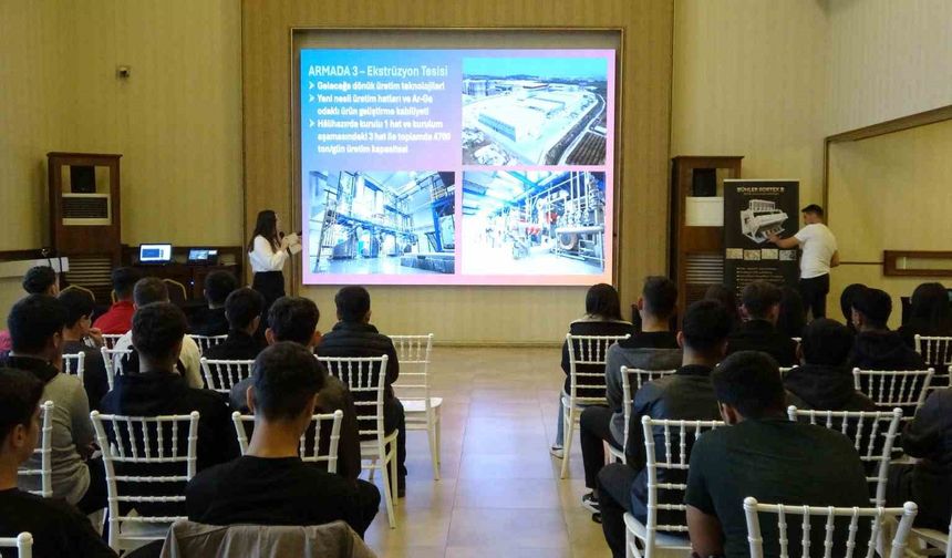 Mersin'de öğrencilere Sortex operatörlüğü eğitimi verildi