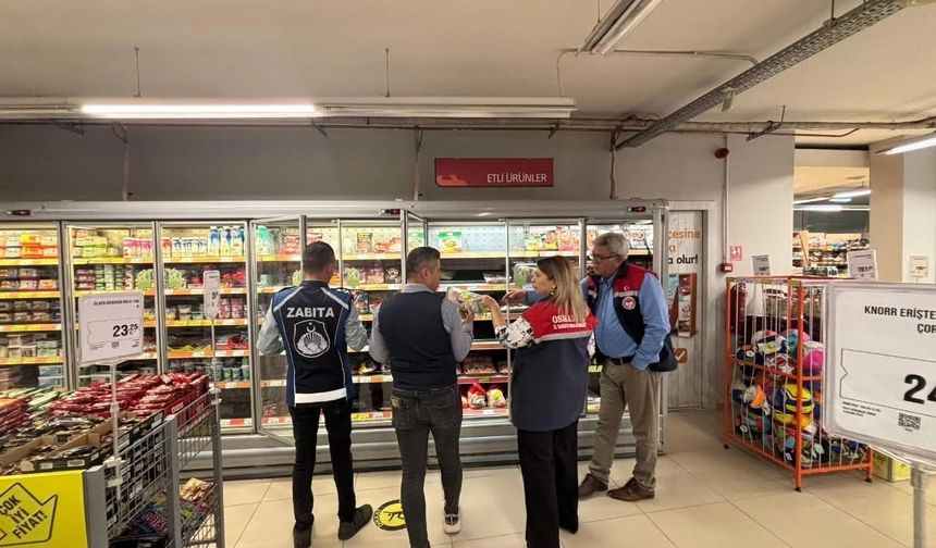 Osmaniye'de yüksek riskli gıdalara denetim