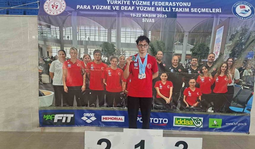 Sivas'taki yarışmalarda Aydın'a beş madalya kazandırdı