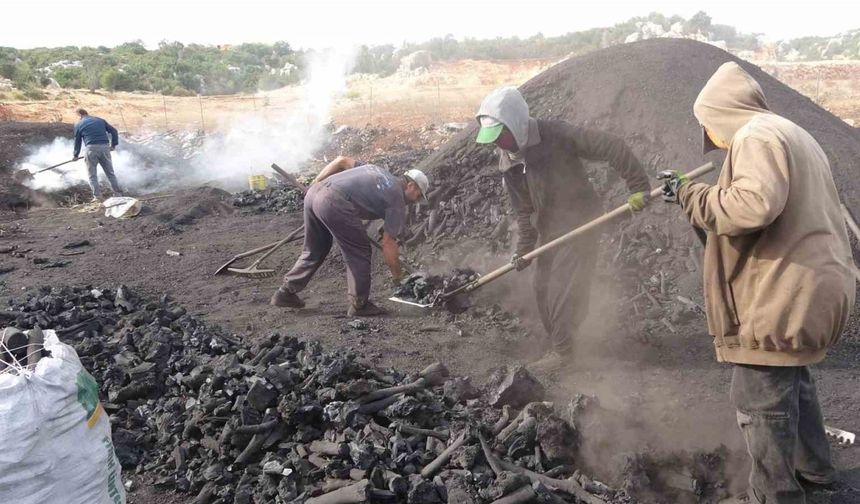 Torosların eteğinde zorlu ’kömür’ mesaisi