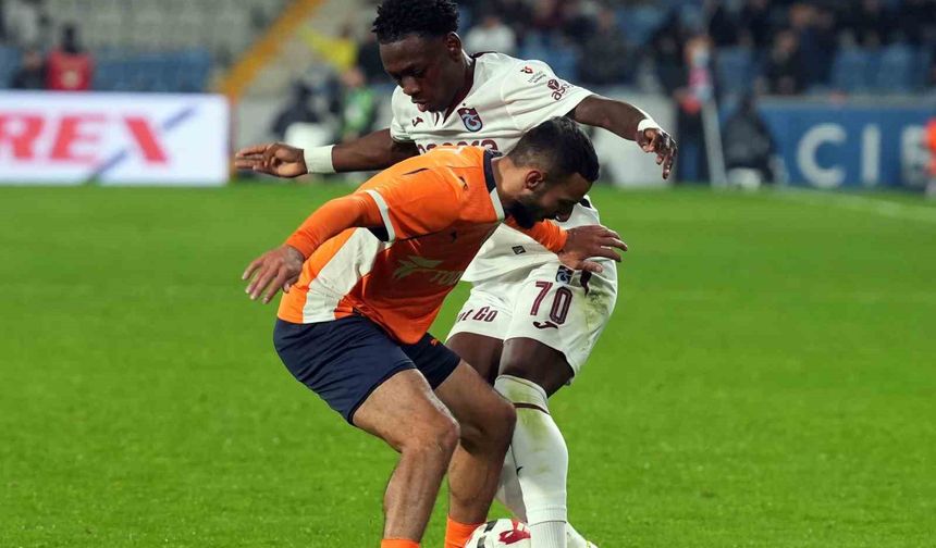 Trendyol Süper Lig: RAMS Başakşehir: 3 - Trabzonspor: 4 (Maç sonucu)