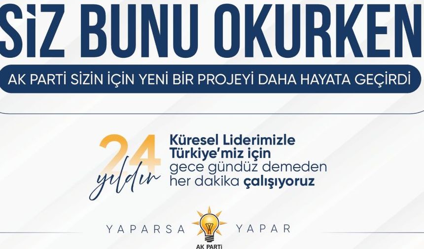 AK Parti, 23. Yılında Hizmet Seferberliğini Dijital Alana Taşıyor