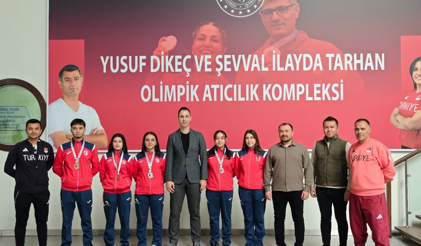 Havalı Silahlar Avrupa Şampiyonası Milli Takım Seçme Yarışmaları Mersin'de sürüyor