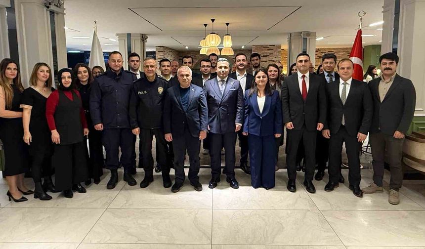 Anamur Adliyesi'nden tayin olan hakimlere veda