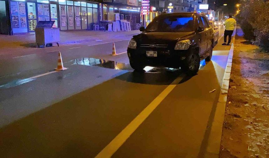 Otomobilin çarptığı yaya ağır yaralandı