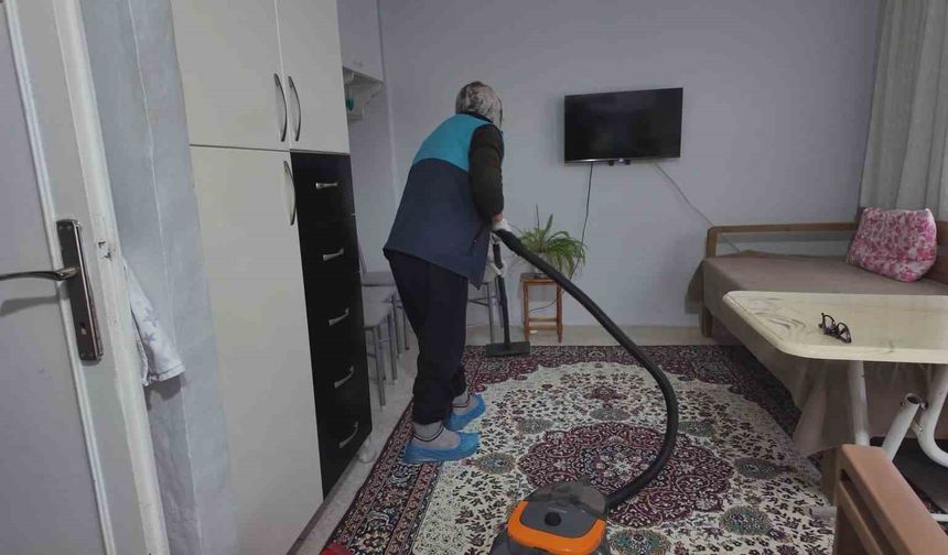 Akdeniz Belediyesinden kimsesiz, engelli ve yaşlılara şefkat eli