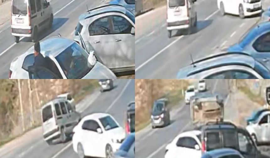 Mersin'de 6 kişinin içinde olduğu araç devrildi