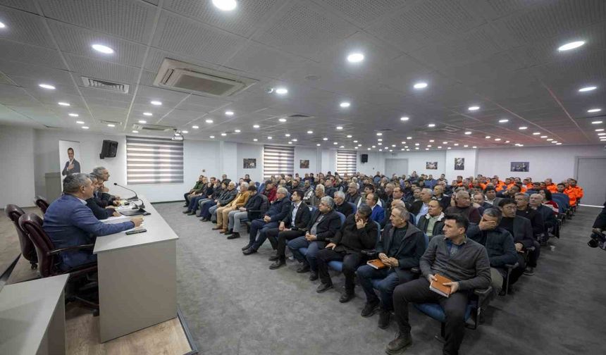 Mersin'de haşereyle mücadele bilgilendirmesi