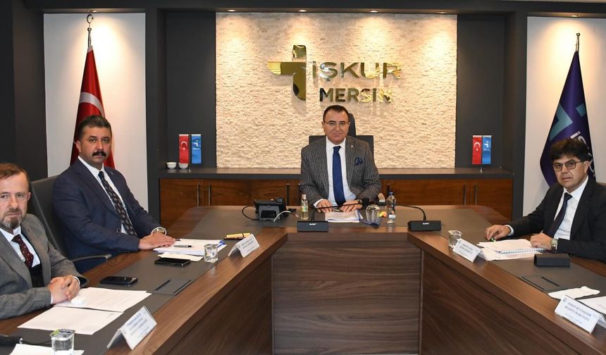 Mersin’de İstihdam ve Mesleki Eğitim İçin 2026 Yol Haritası Belirlendi