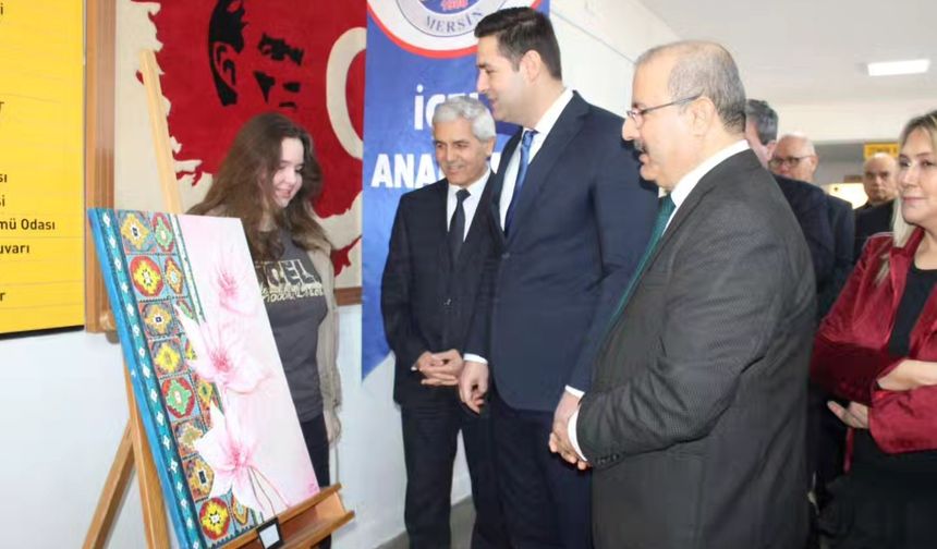 İçel Anadolu Lisesi’nden Geleneksel Türk Sanatlarına Anlamlı Dokunuş