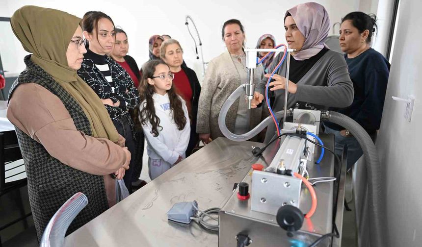 Mersin'de 'Köyümüz Atölye' ile kadın üreticilere güçlü destek