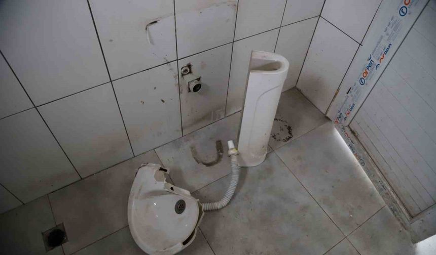 Mersin'de parka çirkin saldırı