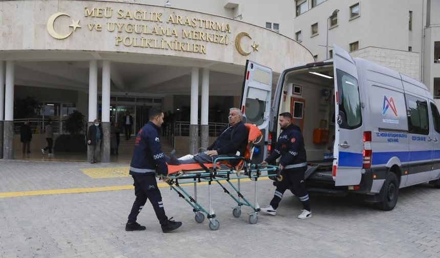 Mersin'de ücretsiz hasta nakil ambulansı hizmeti 85 bin hastaya ulaştı