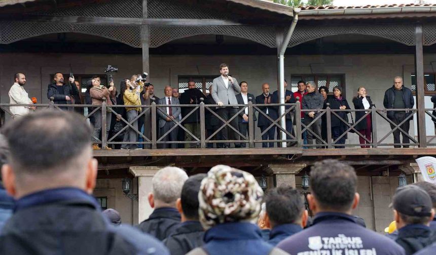 Tarsus Belediyesinde personele yüzde 32 zam