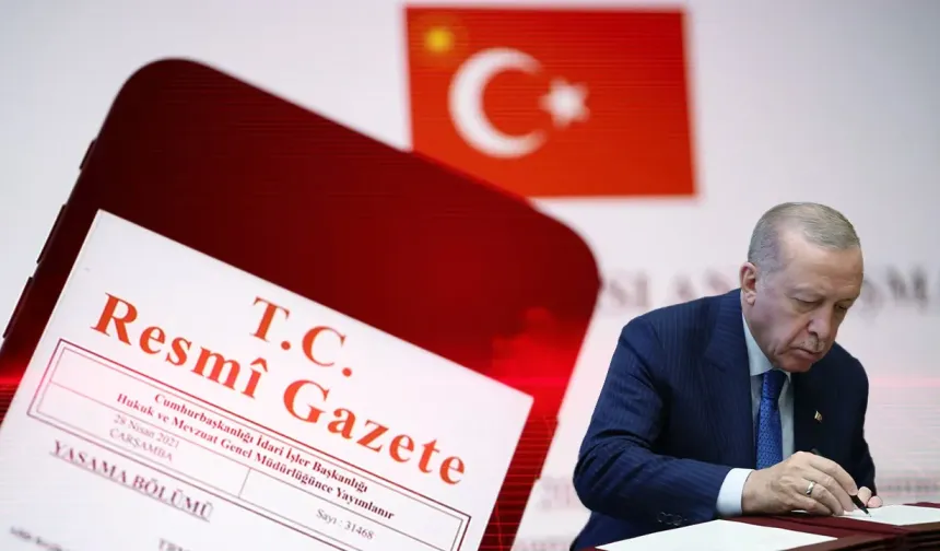 Cumhurbaşkanlığı tarafından yapılan atama kararları Resmi Gazete'de