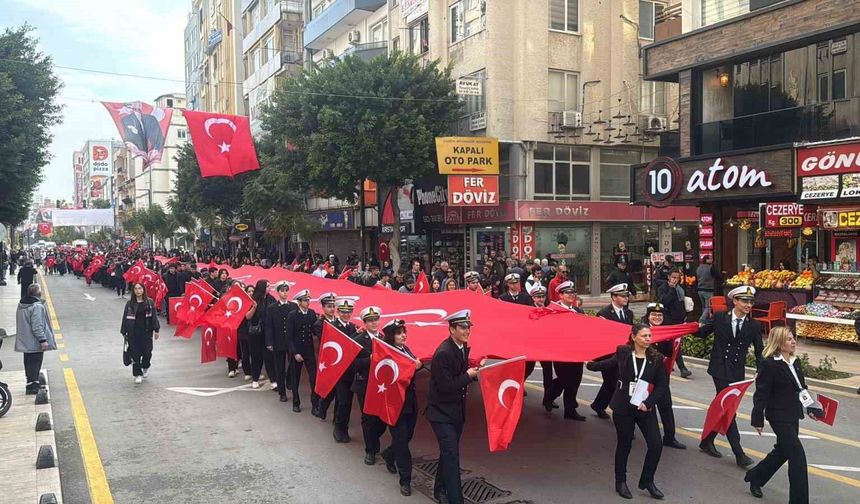 Atatürk'ün Mersin'e gelişinin 103'üncü yıl dönümü törenle kutlandı