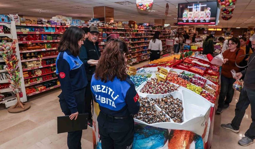 Mezitli'de bayram öncesi gıda denetimleri sıklaştırıldı