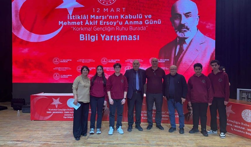 Mersin’i Gururlandıran Başarı: Eyüp Aygar Fen Lisesi Türkiye İkincisi