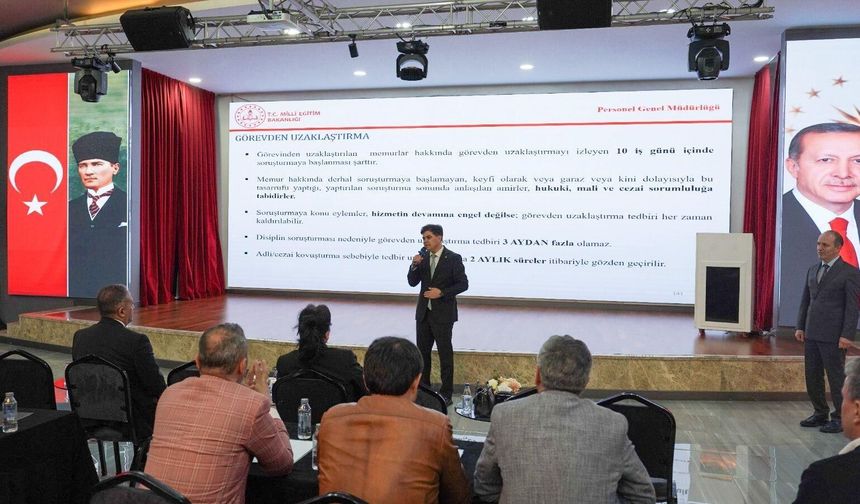 İl Müdürü Özdemirci: “Disiplin Ceza Değil, Öz Denetimdir”