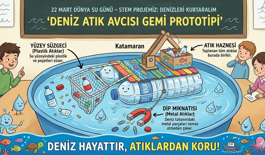 Denizler İçin Sınıfta Başlayan Mücadele: Türkiye STEM Eğitimi Ulusal Çalıştayı’nda Dikkat Çeken Proje