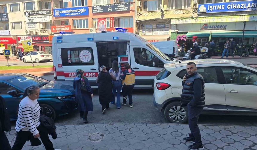 AVM tuvaletinde kadın baygınlık geçirdi