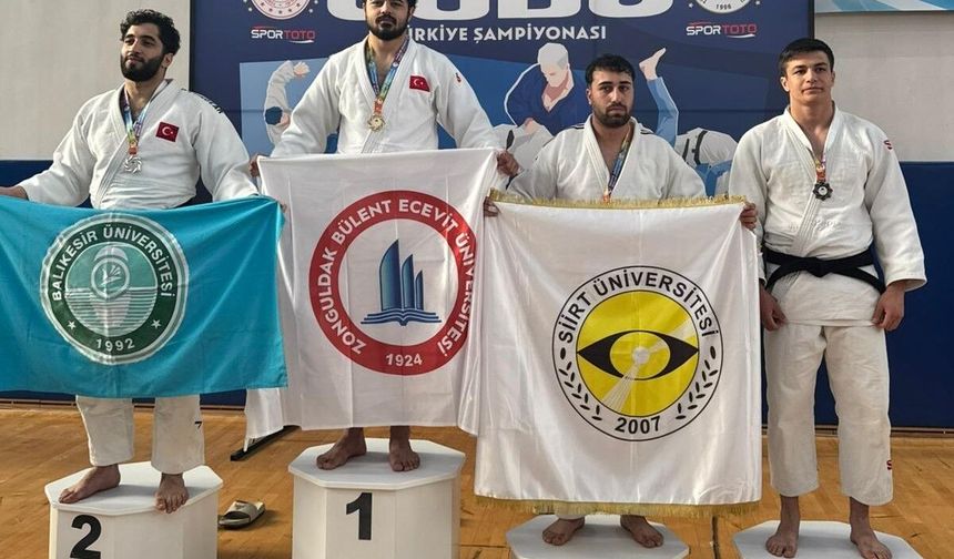 BEUN Judo Takımı Türkiye Şampiyonası'na damga vurdu