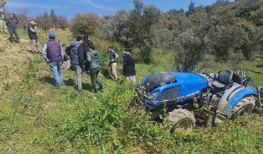 Bilecik'te traktör kazası; 1 yaralı