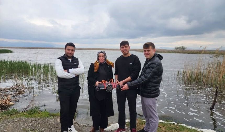 Eber Gölü yapay zeka destekli sualtı aracıyla izlenecek