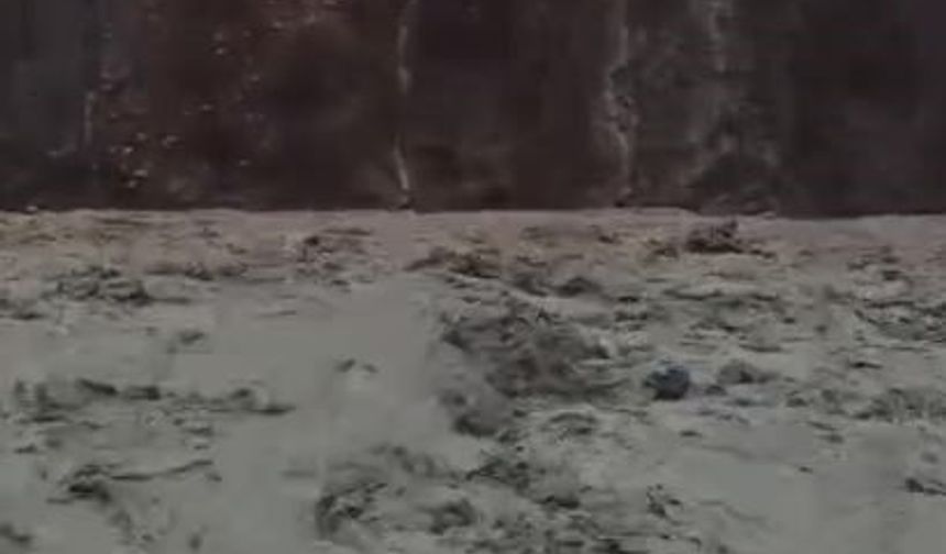 Elazığ'da yağış sonrası sel