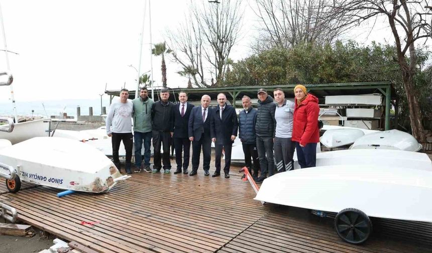 Genel Müdür Sahin, Sinop'ta spor tesislerini inceledi