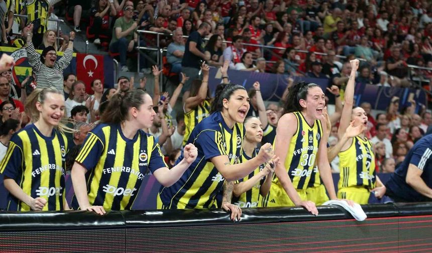 Kadınlar Euroleague'de 3. kez şampiyon Fenerbahçe