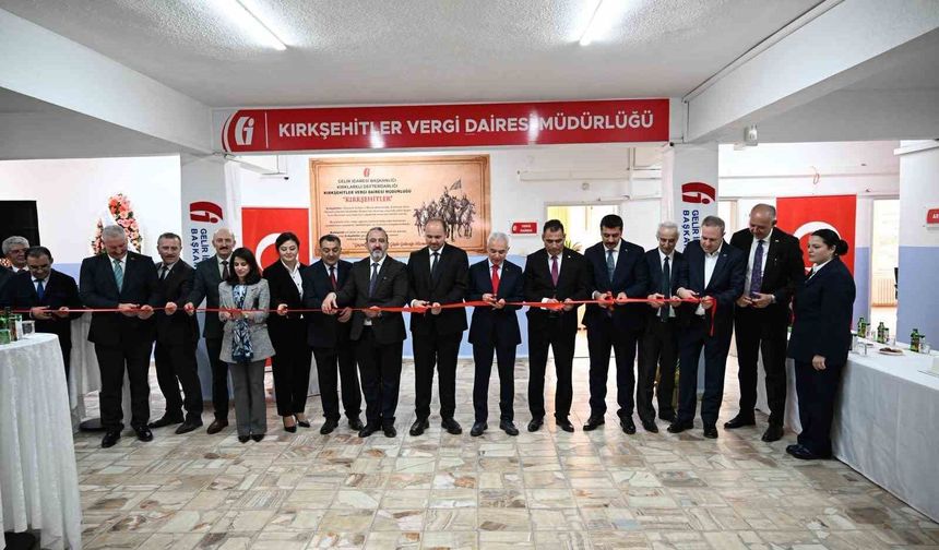 Kırkşehitler Vergi Dairesi Müdürlüğü açıldı