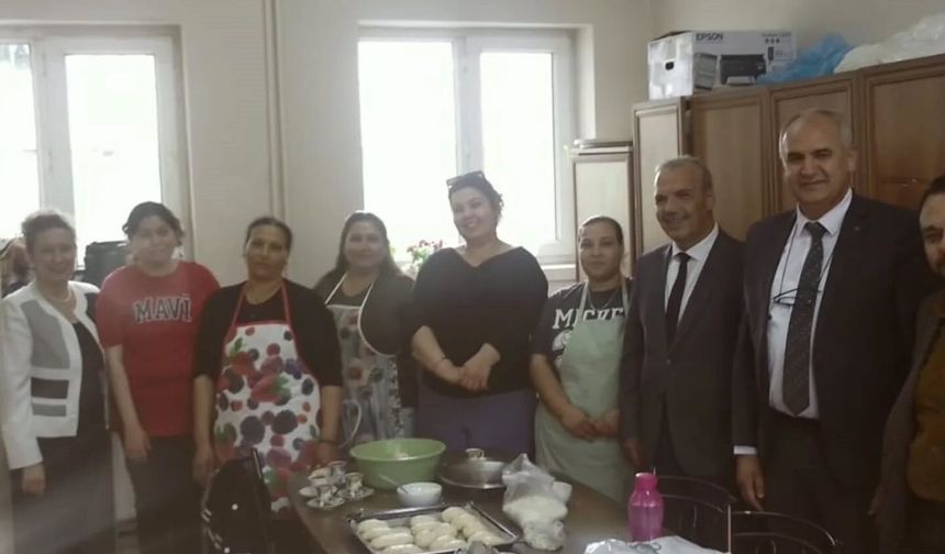 Koçarlı Halk Eğitimi Merkezi'nde çalışmalar yerinde görüldü