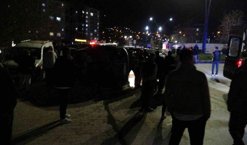 Malatya'da iki otomobil çarpıştı: 4 yaralı