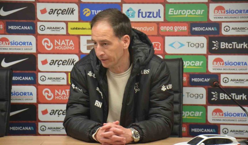 Necla Güngör Kıragası: 'İsviçre'ye karşı ilk defa bir puan aldık'