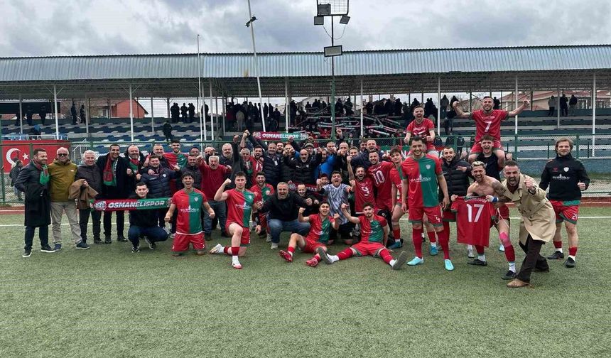 Osmanelispor final biletini aldı
