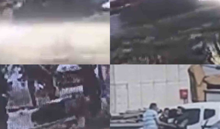 Tır otomobili metrelerce sürükledi: 2 yaralı