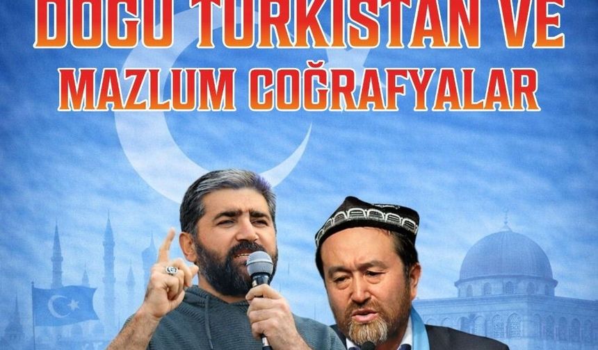 Mersin’de “Doğu Türkistan ve Mazlum Coğrafyalar” Konferansıgun