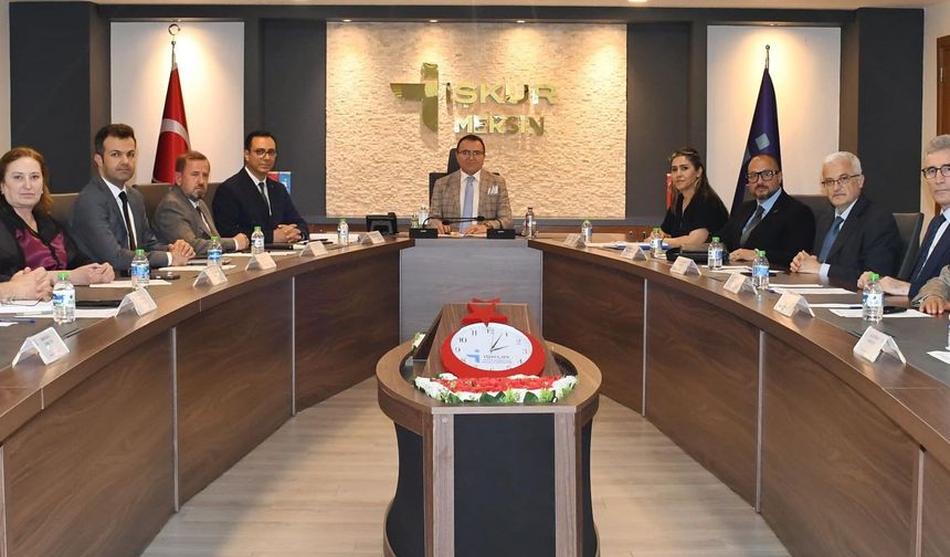 Mersin’de İstihdam ve Mesleki Eğitim Gündemi Masaya Yatırıldı