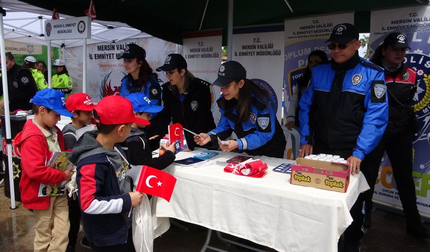 Mersin'de Trafik Haftasında farkındalık etkinliği düzenlendi