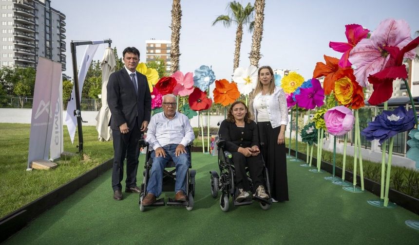 Mersin'de Engelliler Haftasında 60 vatandaşa akülü sandalye desteği