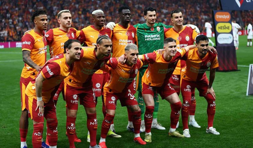 Galatasaray, Trendyol Süper Lig'de 26. kez şampiyon oldu