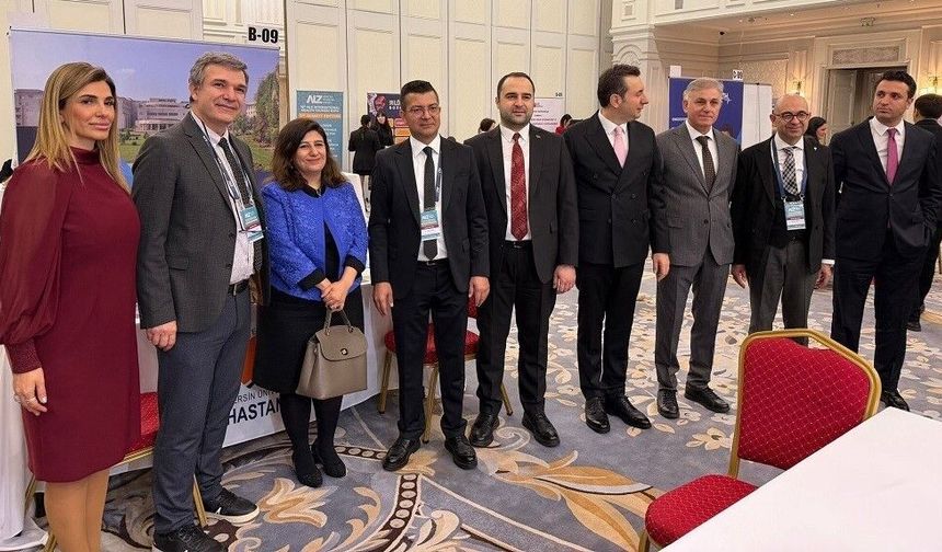 Mersin Üniversitesi Hastanesi Kazakistan'daki Sağlık Turizmi Fuarında tanıtıldı