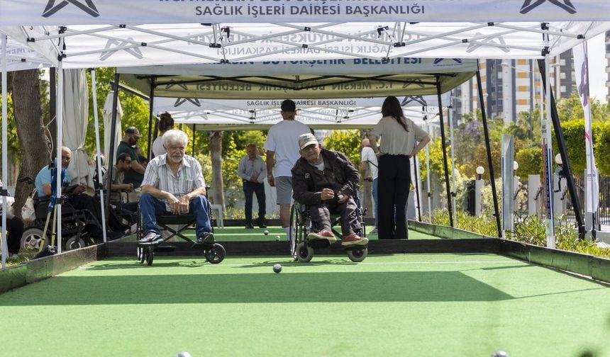 Mersin'de Engelsiz Rekabet: Bocce Turnuvasında heyecan dolu anlar
