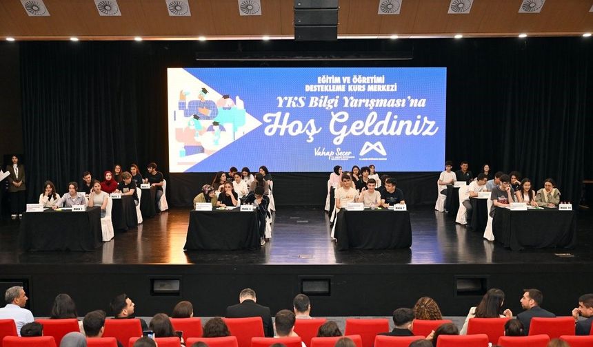 Mersin'de YKS öncesi öğrencilere motivasyon yarışması