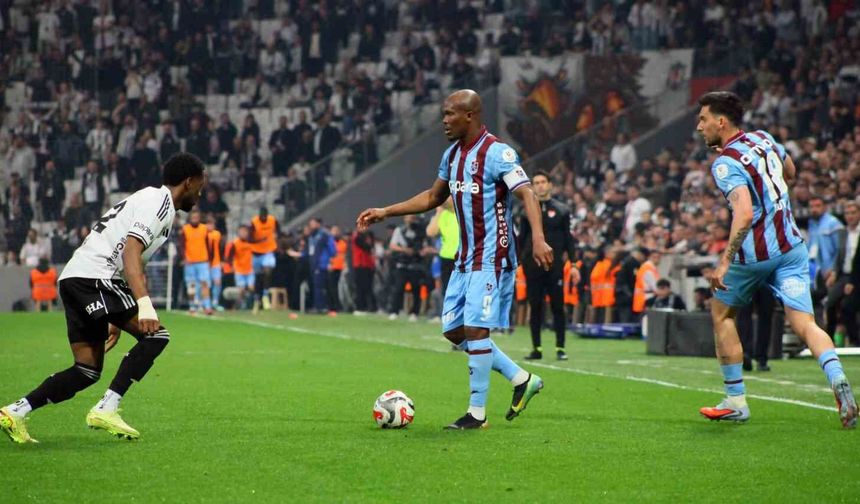 Trendyol Süper Lig: Beşiktaş: 1 - Trabzonspor: 2