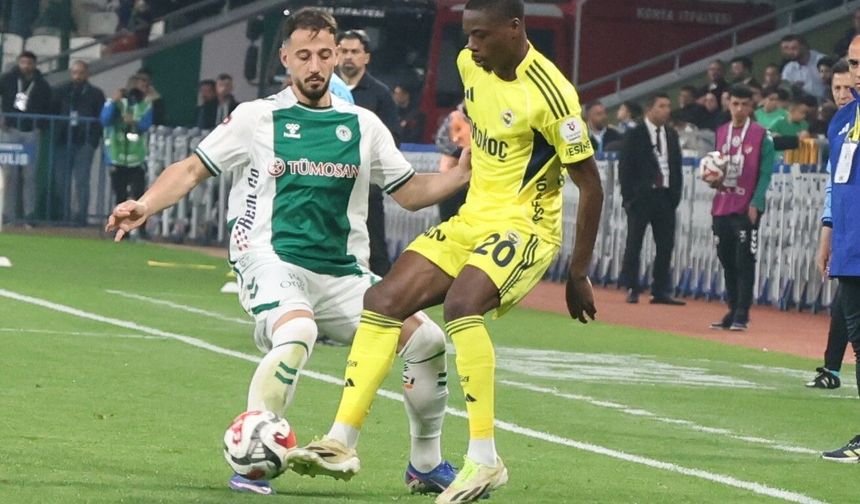 Trendyol Süper Lig: Konyaspor: 0 - Fenerbahçe: 3