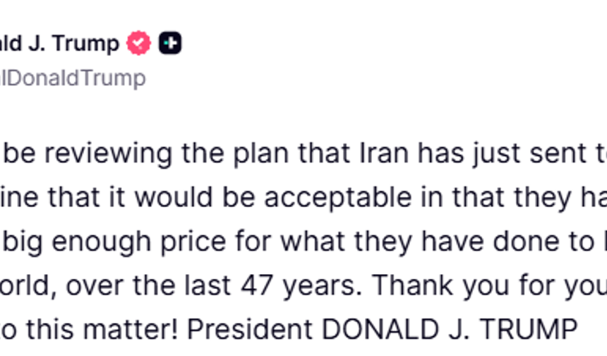 Trump'tan İran'ın son teklifiyle ilgili açıklama: 'Kabul edilebilir olacağını düşünemiyorum'