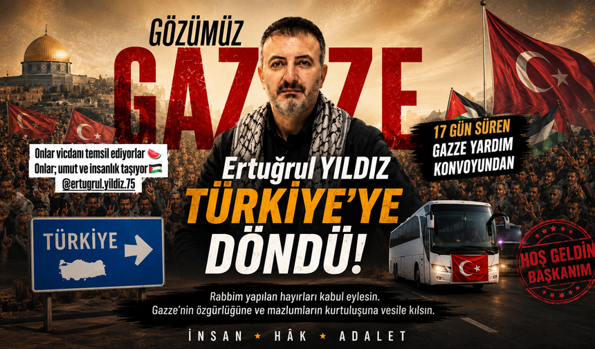 Türkiye'ye Dönen Başkan Yıldız: “Bizler Seferle Mükellefiz, Zaferle Değil”